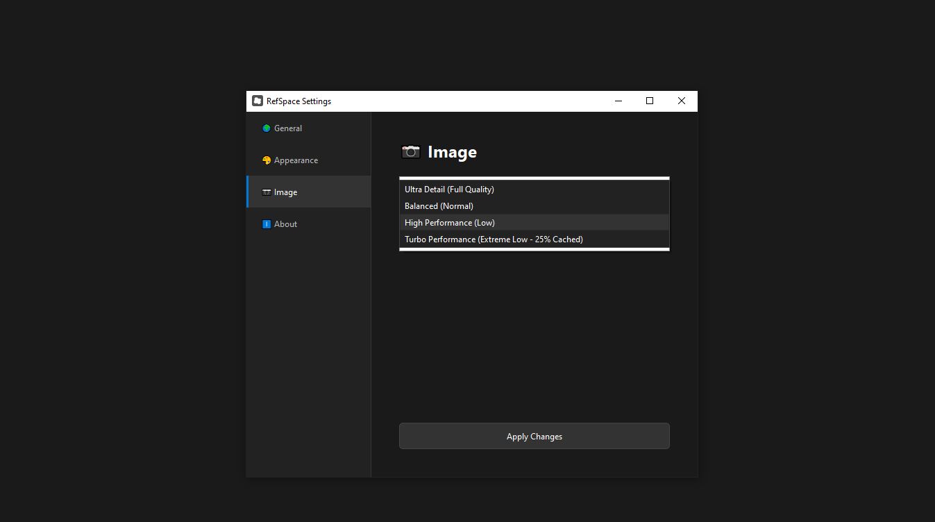RefSpace Screenshot 3